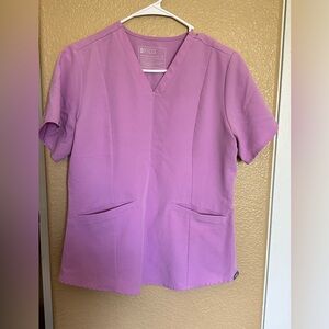 Figs one pocket scrub top.